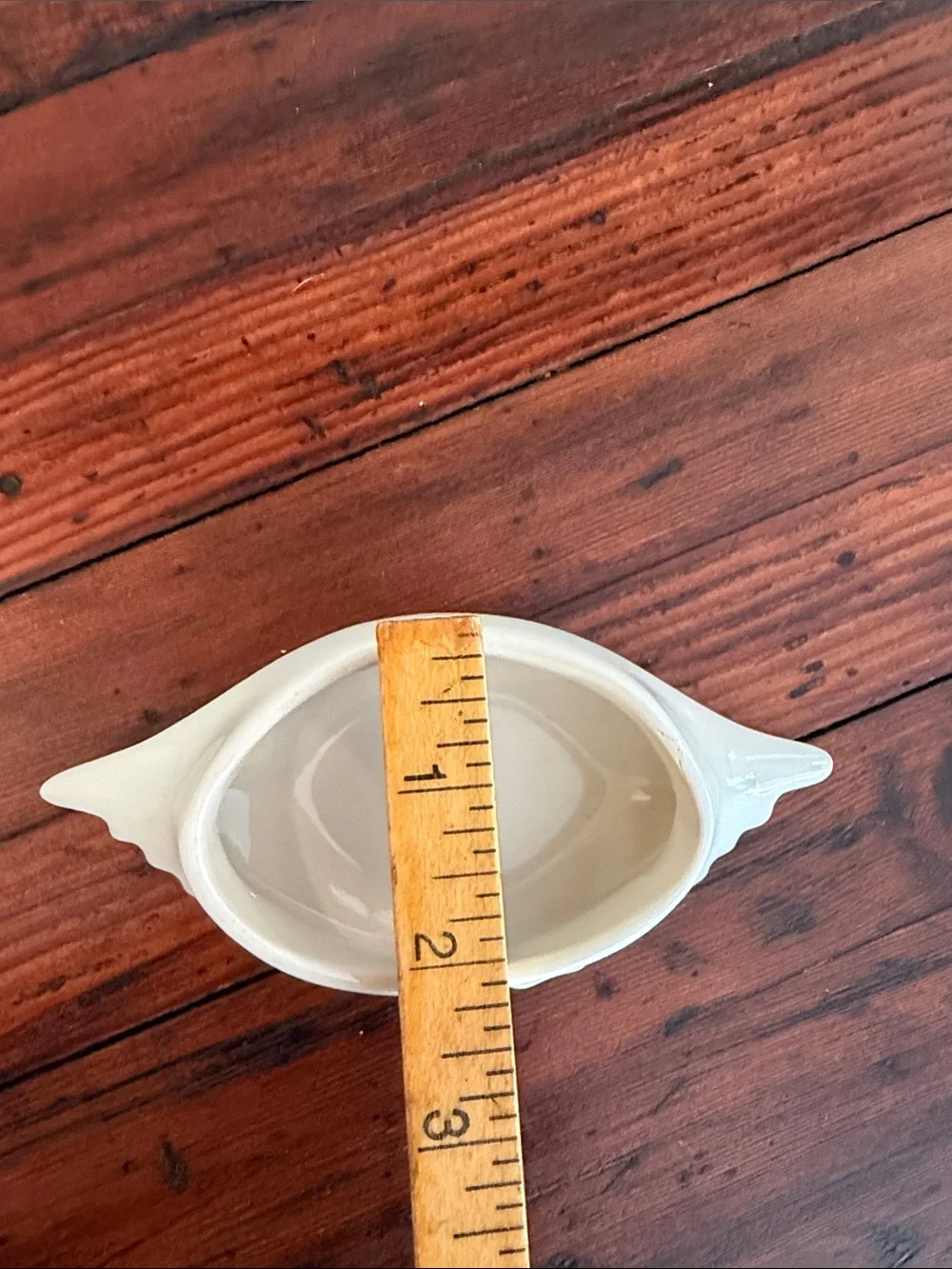 Hall Pottery Cream Deviled Crab Baking Dish Butter Cup Ceramic #232 Set of Six.